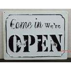 OPEN&amp;CLOSEプレートセット（ホワイト）