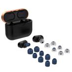 ソニー用 WF-1000XM5 / WF-1000XM4 / WF-1000XM3用 イヤーピース イヤホンキャップ シリコン 遮音性 音質向上 低反発 柔軟性 快適 水洗い可能 除菌