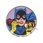 DC комикс жестяная банка значок 003( bat девушка * макияж )