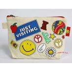 Yahoo! Yahoo!ショッピング(ヤフー ショッピング)スマイリーコットンポーチ（ステッカー）