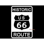 route 66 разрезные наклейки ( белый B* рамка-оправа )