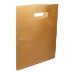 ミニ 持ち手 不織布バッグ 100枚  名入れ可能 ノベルティ イベント ショップ用バッグ