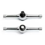 コシハラ 差込角 9.5mm(3/8インチ)  T型ラチェットハンドル ショート ギア数72T 全長130mm 材質クロムバナジウム 台湾製 KOSHIHARA K055