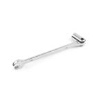 kosi - la Flex гнездовой ключ Flex гнездо гаечный ключ колеблющийся гнездо гаечный ключ 12mm общая длина 195mm материал Хромированный banajium Taiwan производства KOSHIHARA M430