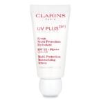 【並行輸入品】 クラランス UVプラス 5P モイスチャライジング マルチ デイ スクリーンSPF 50 - トランスルーセント 30ml