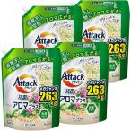 ショッピングアタック アタック ケース販売 抗菌EXアロマプラス つめかえ用 2630g×4個