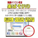 パソコン・エクセル・ワード教材・動画パソコン教室・楽ぱそDVD・入門 関数 数式 学習ソフト タイピング練習 スマホ 視聴可 計 30時間 オフィス