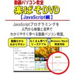 プログラミング・パソコン教材DVD・動画パソコン教室『楽ぱそDVD』【JavaScript編】