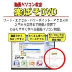 パソコン・エクセル・ワード教材・動画パソコン教室・楽ぱそDVD・入門 関数 数式 学習ソフト タイピング練習 スマホ 視聴可 計 30時間 オフィス2019対応版