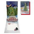  поздравительная открытка Mini солнечный ta pop up карта Рождество карта xc-1000125168 зима искусство принт Japan 