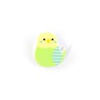 【クラックス】インコクリップ　★グリーン　セキセイ　◆クリックポスト対応◆　緑　GR