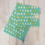 てぬぐいのハンカチインコ並べグリー...