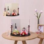  кукла hinaningyo compact под дерево включая кукла hinaningyo родители . украшение Maar розовый серебряный цвет ширма ширина 27cmtipi серии 