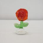 Yahoo! Yahoo!ショッピング(ヤフー ショッピング)ガラス細工　ミニチュア　雑貨　置物　花飾り　テラリウム　花【バラ】