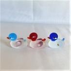 Yahoo! Yahoo!ショッピング(ヤフー ショッピング)ガラス細工　鳥　インテリア雑貨　ミニチュア　置物【カモ】