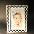 【名入れ 】 名入れ ガラスフォトフレーム はがき版 ベビーフレーム 内箱入り 写真立て KP-31294 名入れ