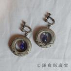  серп . гравюра серьги иен месяц ..( аметист )