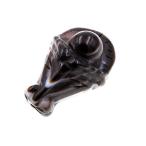 天眼石アイアゲート牛牛頭丑年ペンダントトップペンダント牛頭彫り彫刻品お守り...