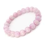 天然石ブレスレットクンツァイトブレスレットパワーストーンブレスレットクンツ...