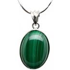 マラカイトペンダントパワーストーン孔雀石マラカイトペンダントトップ天然石パ...