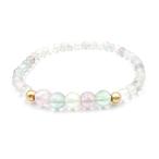 フローライトブレスレット細身ブレスレットパワーストーン天然石アクセサリーフ...