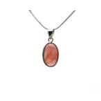 40％OFF天然石ペンダントインカローズペンダントトップロードクロサイトペ...