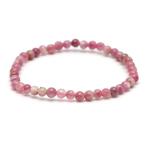 ブレスレットピンクトルマリン電気石トルマリンレディースブレスレット10月誕...