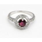 指輪トルマリン指輪10月誕生石送料無料トルマリンリング925シルバー14号