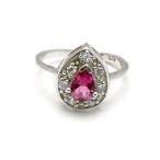 トルマリン指輪リング925シルバー｜宝石グレートトルマリン｜誕生石｜10月...