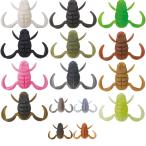 BOTTOMUP ボトムアップ ScooperFrog Daddy スクーパーフロッグダディ フロッグワーム Frog Worm 11g デカバス カエル 蛙 バス釣り ワーム【ネコポス無料】
