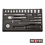 ショッピングNTB ネプロス NTB222XA (6.3SQ)ネプロス・ソケットレンチセット