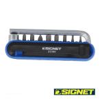 SIGNET 22086 12PCS мотоцикл набор инструментов mini голубой 