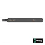 Wera 800 S インパクトドライバー用マイナスビット 0.8x4.0mm L70mm