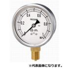 グリセリン入圧力計（汎用品【G-AU1/4-60X0.4MPA 右下精器】