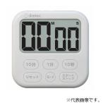 大画面タイマー「シャボン６」　ホワイト 【T-615WT】 ドリテック