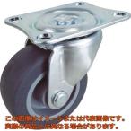 ＴＲＵＳＣＯ　キャスター　ＴＹＧシリーズ　自在　エラストマー車　６５ｍｍ