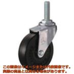 ハンマー　ねじ込み旋回式ゴム車輪　７５ｍｍ　Ｍ１２