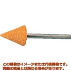 ＴＲＵＳＣＯ　軸付砥石ＷＡ　三角型　Φ１３Ｘ幅１６Ｘ軸３　＃６０　１０本入