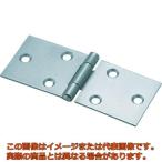 ＴＲＵＳＣＯ　スチール製横長蝶番　三価クロムメッキ仕上げ　全長３２ｍｍ（４個入）