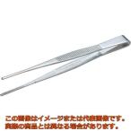 ＴＲＵＳＣＯ　ステンレス製ピンセット　１２５ｍｍ　直ギザ付