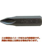 アネックス　インパクトドライバー用ビット　＋２×３６　対辺８ｍｍ六角軸