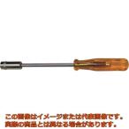 ＢＲＯＷＮ　ナットドライバー　対辺１０ｍｍ　軸長１２５ｍｍ　全長２２０ｍｍ