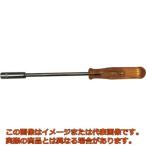 ＢＲＯＷＮ　ナットドライバー　対辺６．３５ｍｍ　軸長１２５ｍｍ　全長２１０ｍｍ