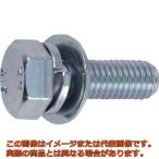 ＴＲＵＳＣＯ　座金組込六角ボルト　トリーマ　三価白　サイズＭ８×４０　８本入