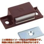 ＴＲＵＳＣＯ　マグネットキャッチ　樹脂製　Ｌ４０ｍｍ　茶