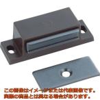 ＴＲＵＳＣＯ　マグネットキャッチ（横型）　ＰＰ製　Ｌ５０ｍｍ　茶