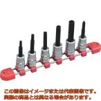 ＫＴＣ　９．５ｓｑ．ショートヘキサゴンビットソケットセット［９コ組］
