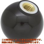 ＴＲＵＳＣＯ　握り玉（プラスチック製）　芯金付　黒　Φ２０×Ｍ５ｍｍ
