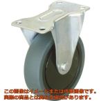 【代引不可・配達日・配達時間帯指定不可】ＴＲＵＳＣＯ　樹脂台車カルティオ用省音キャスター　Φ１００エラストマー車　固定
