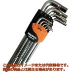 ＴＲＵＳＣＯ　ステンレスボールポイント六角棒レンチセット（標準タイプ）　９本組